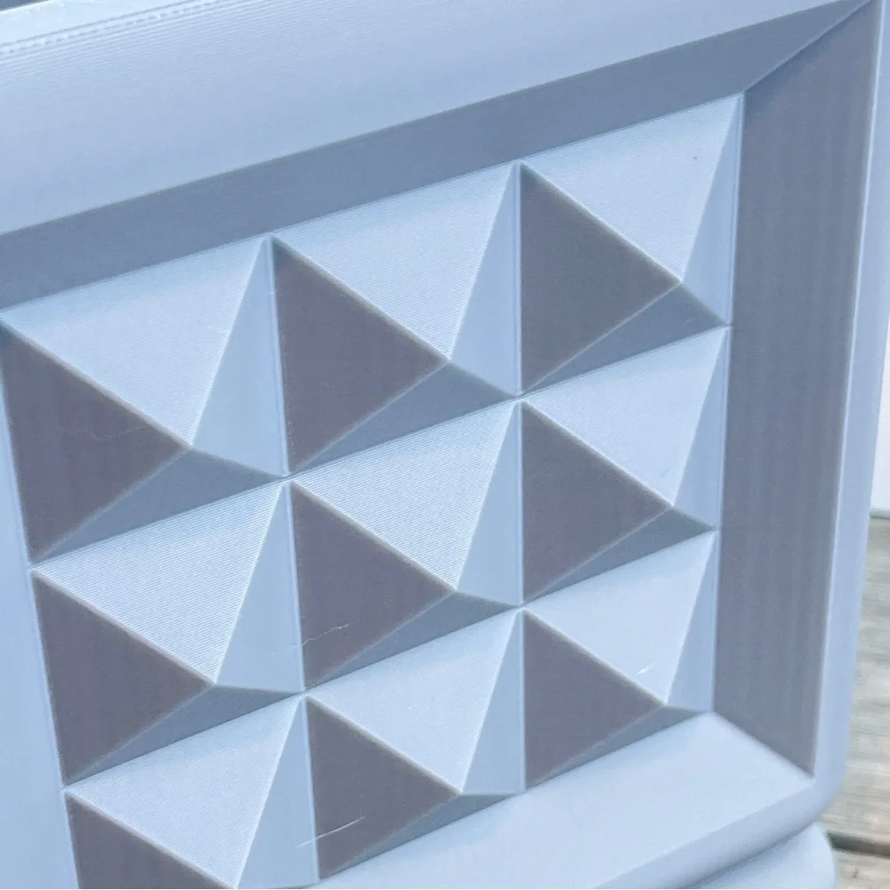 The Nova Square Planter, Flower Pot, Planter with Tray, Succulent, 4” Opening
